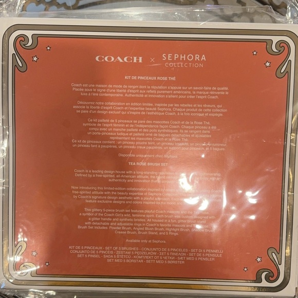 Coach Sephora Collection Makeup Brushes - Picture 2 of 4